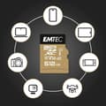Miniatyrbild 2 av 3: EMTEC SpeedIN PRO 512 GB micro