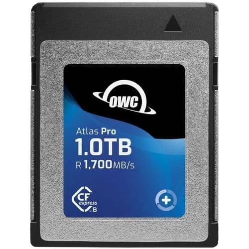 Atlas Pro CFexpress typ B minneskort - OWC - 1000 GB - 1700 MB/s - 1500 MB/s