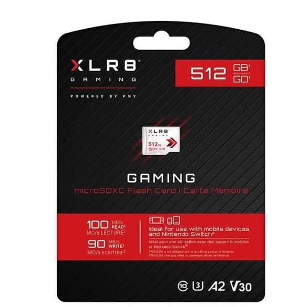 PNY-minne MicroSDXC 512GB P-SDU512V32100XR-GE - 0751492662657