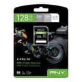 Miniatyrbild 3 av 3: Minneskort - Pny-flashminne - P-SD128V90300XPRO9-GE - SD-minneskort 128GB X-PRO 90 Klass 10 U3 V90 UHS-II