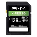 Miniatyrbild 1 av 3: Minneskort - Pny-flashminne - P-SD128V90300XPRO9-GE - SD-minneskort 128GB X-PRO 90 Klass 10 U3 V90 UHS-II