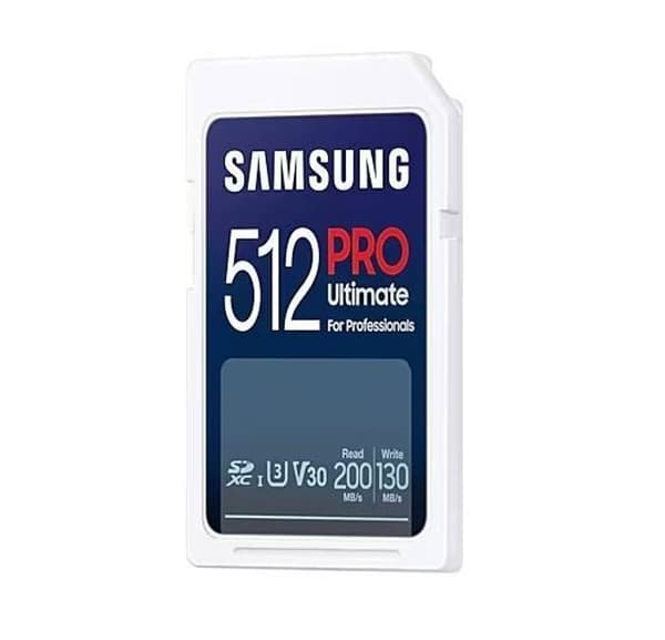 Minneskort - Samsung flashminne - MB-SY512S/WW -, Pro Ultimate SD-kort 512GB, 130MB/S