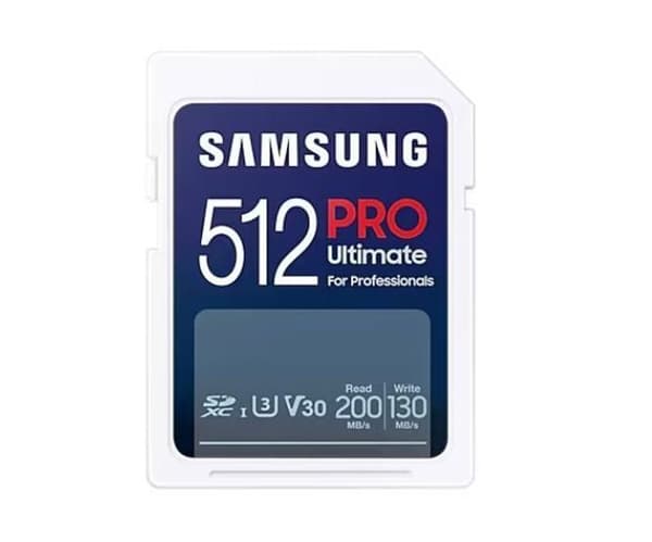 Minneskort - Samsung flashminne - MB-SY512S/WW -, Pro Ultimate SD-kort 512GB, 130MB/S