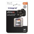 Miniatyrbild 1 av 2: INTEGRALT MINNE Premium High Speed SDHC/XC V30 UHS-I U3 SDXC-kort 256GB