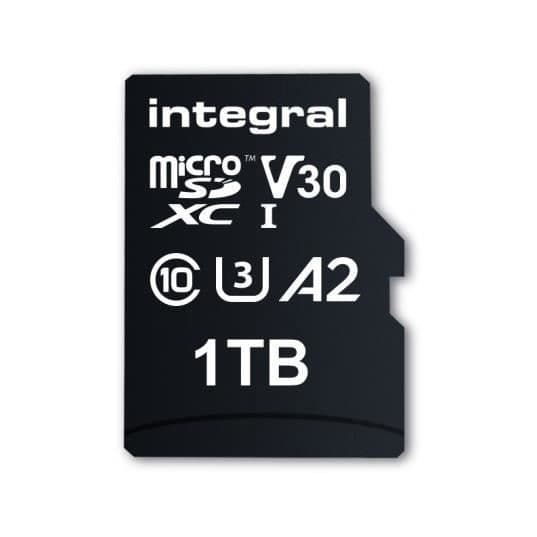 Minneskort - INTEGRAL - SDXC - 1 To - Läshastighet 100 Mo/s - Klass 10