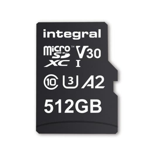 INTEGRAL 512 GB minneskort INMSDX512G-180/150V30