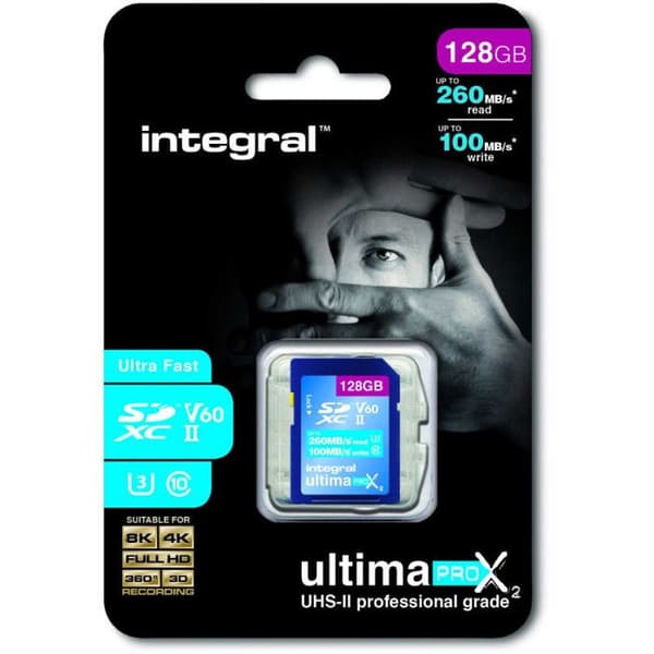 Minneskort INTEGRAL INSDX 128 G 260/100 U 2