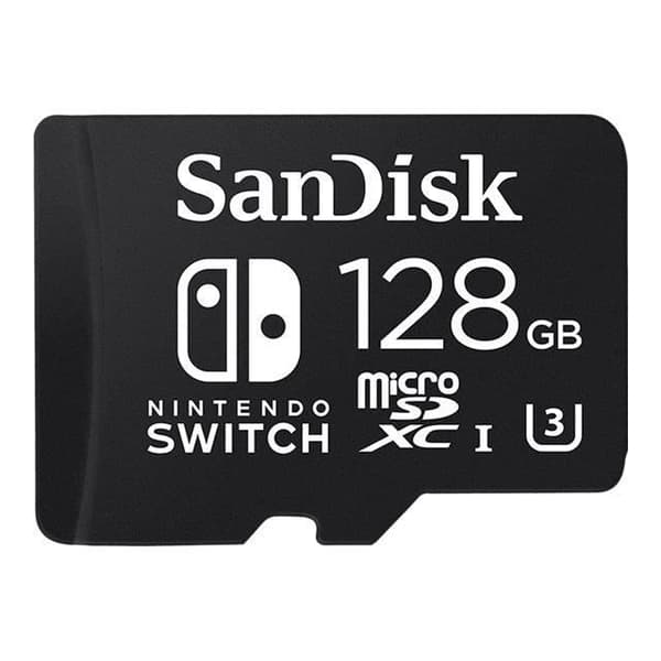 SanDisk 128GB UHS Class 3 microSDXC UHS-I Flash-minneskort för Nintendo Switch
