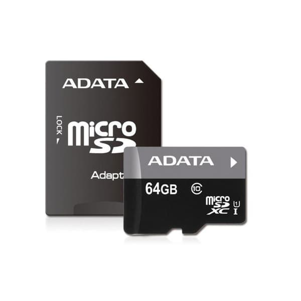 Minneskort - flashminne A-data - AUSDX64GUICL10-RA1 - ADATA UHS microSDXC-minneskort