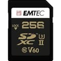 Miniatyrbild 1 av 2: Minneskort - EMTEC - SDXC UHS-II U3 V60 SpeedIN Pro+ - 256 Go - 300 Mo/s - 160 Mo/s