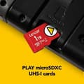 Miniatyrbild 2 av 4: Micro SD-kort 512 Go - LEXAR - LMSPLAY512G-BNNAG - 150 Mo/s - Klass A2 - Kompatibel med Nintendo Switch