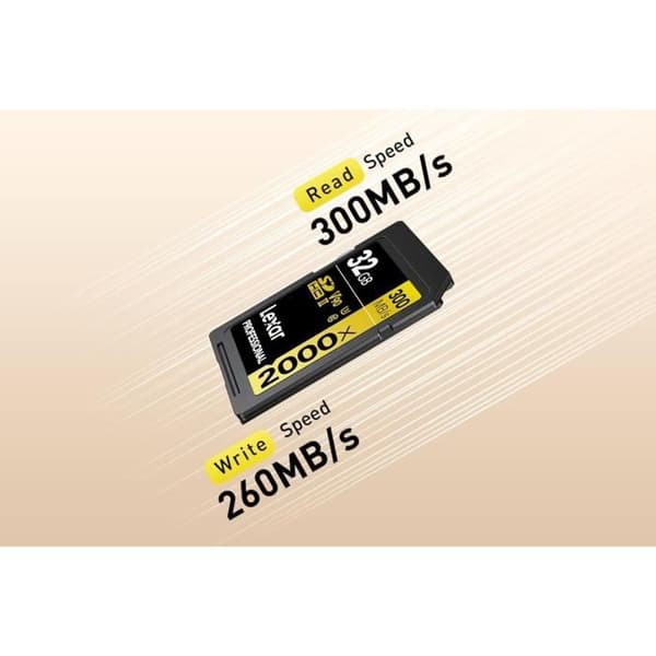 Lexar Professional 2000x SD-kort 32 GB LSD2000032G-BNNAG
