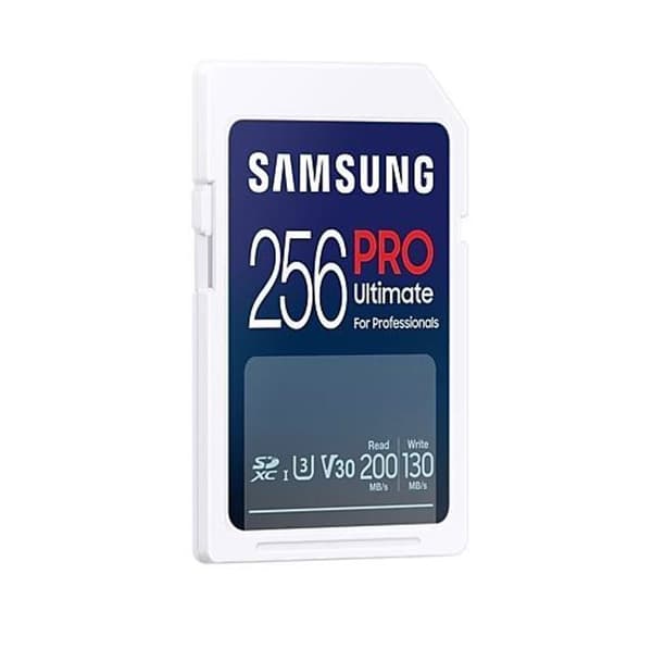 Minneskort - Samsung flashminne - MB-SY256SB/WW - SD-kort 256GB SDXC PRO Ultimate (CL10) Reader retail