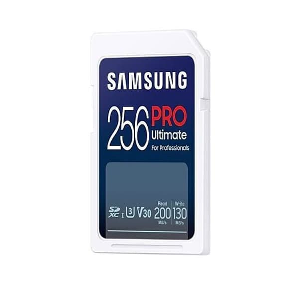 Minneskort - Samsung flashminne - MB-SY256SB/WW - SD-kort 256GB SDXC PRO Ultimate (CL10) Reader retail
