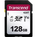 Miniatyrbild 1 av 2: SD-kort 128 GB v30 videohastighetsklass - Transcend TS128GSDC420T