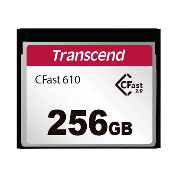 Transcend TS256GCFX610 Retail Cfast Card 256 GB