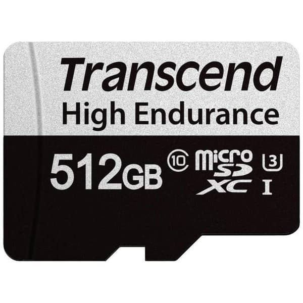 Transcend USD350V Retail microSD-kort 512 GB UHS-I, klass 10, v30 videohastighetsklass