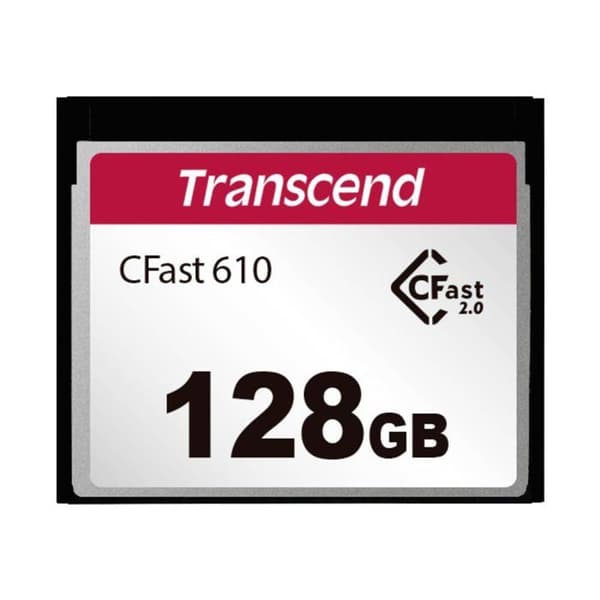 Transcend TS128GCFX610 Retail Cfast Card 128 GB