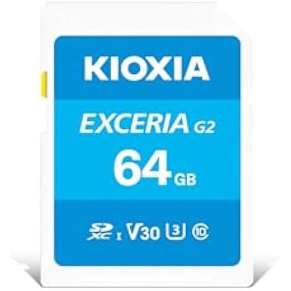 SD-kort - KIOXIA - Exceria G2 - 64 Go - Ny - Leverans till Packstation möjlig