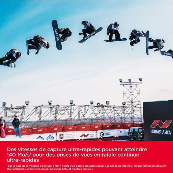 SanDisk Extreme PRO 1000 GB Class 10 SDXC-kort - Stötsäker, vattentät