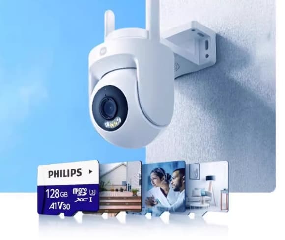 philips hukommelseskort tf-kort biloptager overvågning opbevaring 128g høj kapacitet højhastigheds sd-kort kamera mobiltelefon