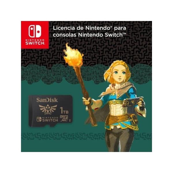 MicroSDXC-kort Nintendo Switch 1TB Zelda