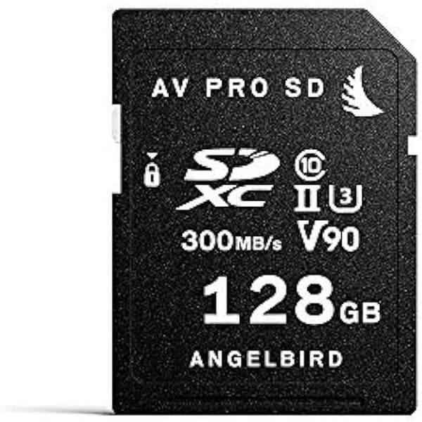 Minneskort - ANGELBIRD - AV Pro SD (MK2) - Läshastighet 300MB/s - Skrivhastighet 280MB/s - 128GB