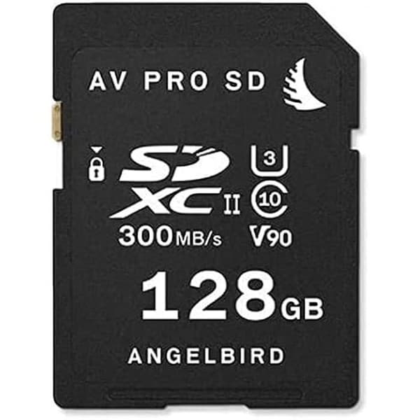 Minneskort - ANGELBIRD - AV Pro SD (MK2) - Läshastighet 300MB/s - Skrivhastighet 280MB/s - 128GB