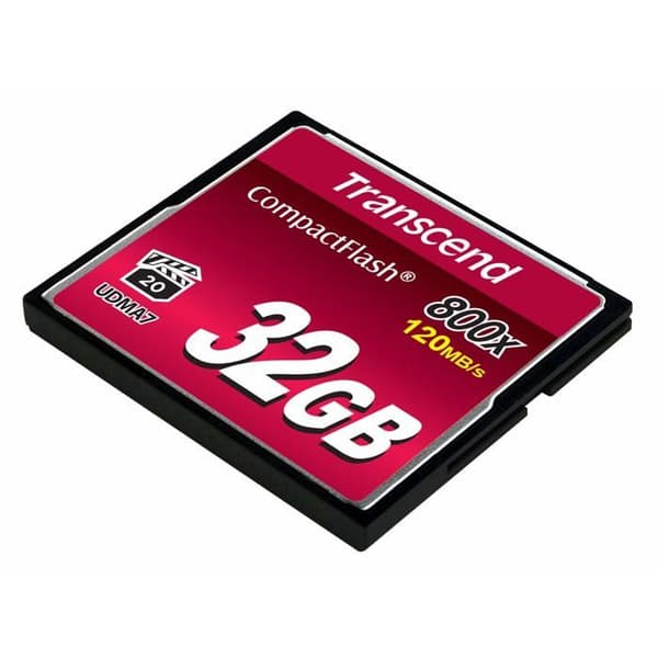 TRANSCEND CompactFlash minneskort - 32 GB - 800x