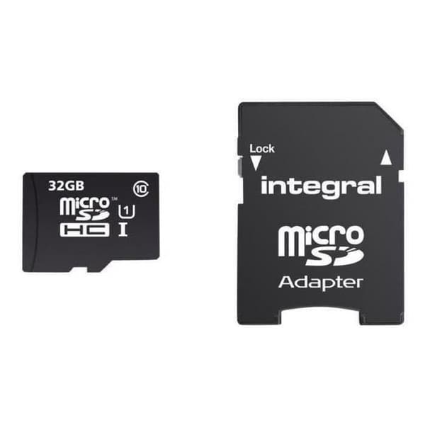 INTEGRAL UltimaPro flashminneskort - 32 GB - Klass 10 - Micro SDHC