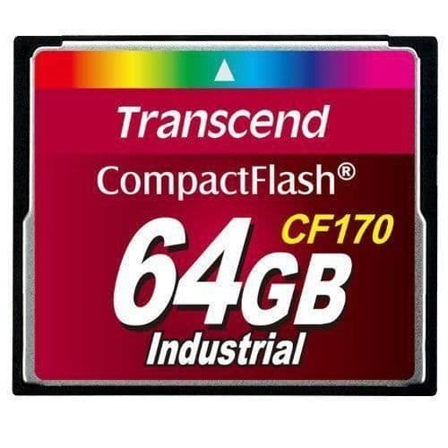 Transcend TS64GCF170 minneskort - 64 GB - CompactFlash CF 170x