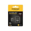Miniatyrbild 1 av 3: microSD-kort - INTENSO - Prestanda 256GB - Klass 10 - Vattentät