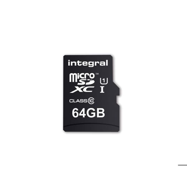 INTEGRAL UltimaPro 64 GB UHS Class 1 / Class10 microSDXC UHS-I flashminneskort
