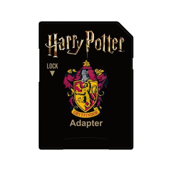 MicroSDHC 32GB EMTEC + UHS-I U1-adapter (Harry Potter Gryffindor)