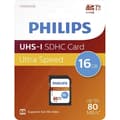 Miniatyrbild 4 av 4: 16 GB Class 10 SDHC-minneskort - Philips