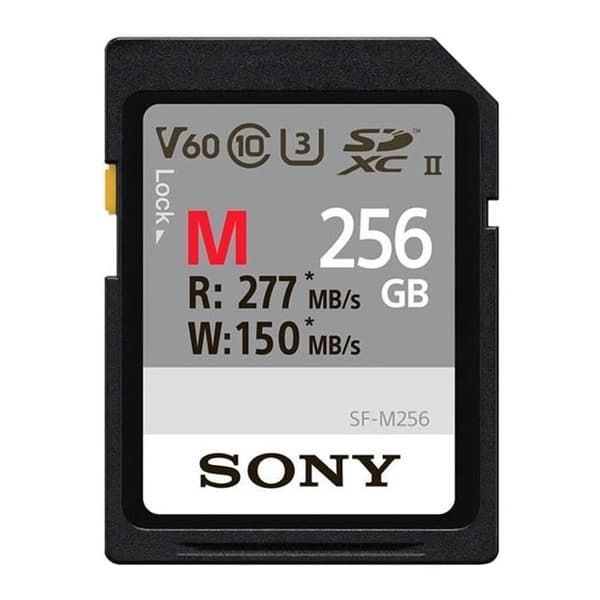 SONY UHS-II SD CL10 U3 256GB minneskort