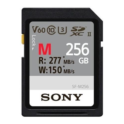 SONY UHS-II SD CL10 U3 256GB minneskort