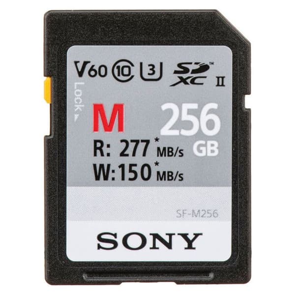SONY UHS-II SD CL10 U3 256GB minneskort