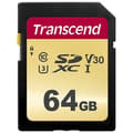 Miniatyrbild 3 av 3: TRANSCEND 500S 64GB UHS-I U3 SD-kort - Video Class V30 / Class10
