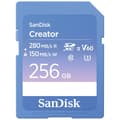 Miniatyrbild 2 av 4: SanDisk Creator SD-kort UHS-II, 256 GB SD-kort V60, 6K &amp; 4K UHD