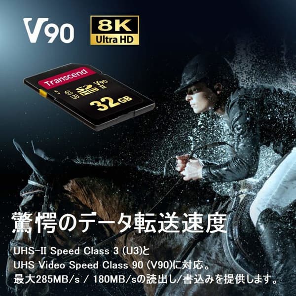 Flashminneskort - TRANSCEND - Premium 700S - 32 GB - v90 Video Speed Class - UHS-II - Klass 10