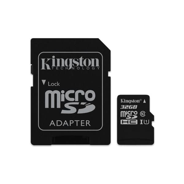 microSDHC UHS-I flashminneskort - KINGSTON Canvas Select - 32 GB - Klass 10