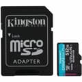 Miniatyrbild 1 av 3: Micro-SD Minneskort med Adapter Kingston CANVAS Go! Plus 512GB microSD XC 512 GB