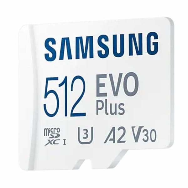 Micro-SD Minneskort med Adapter Samsung EVO Plus 2023 512 GB
