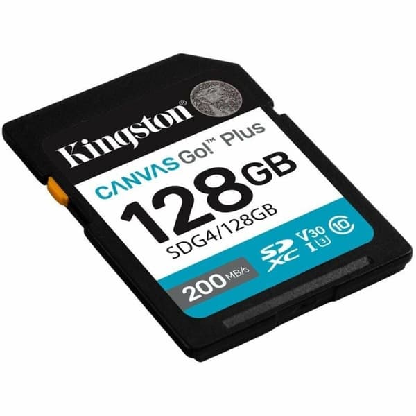 SDXC Minnekort Kingston CANVAS Go! Plus 128 GB