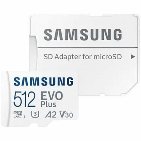 Micro-SD Minneskort med Adapter Samsung EVO Plus 2023 512 GB