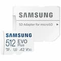Miniatyrbild 3 av 11: Micro-SD Minneskort med Adapter Samsung EVO Plus 2023 512 GB