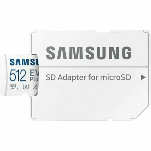 Micro-SD Minneskort med Adapter Samsung EVO Plus 2023 512 GB