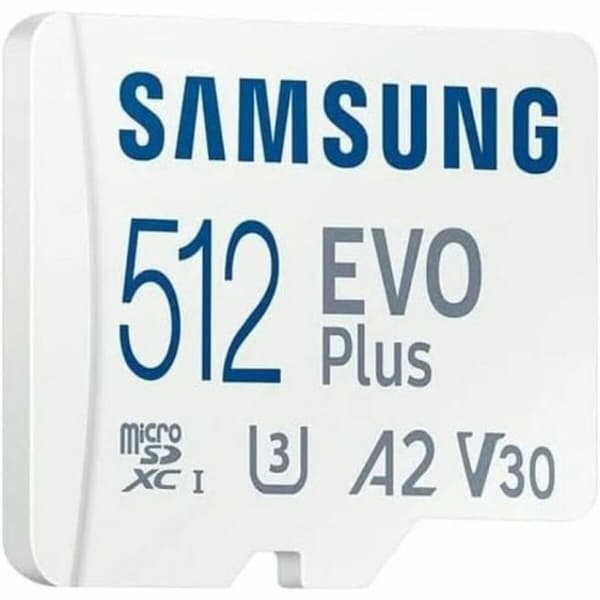Micro-SD Minneskort med Adapter Samsung EVO Plus 2023 512 GB
