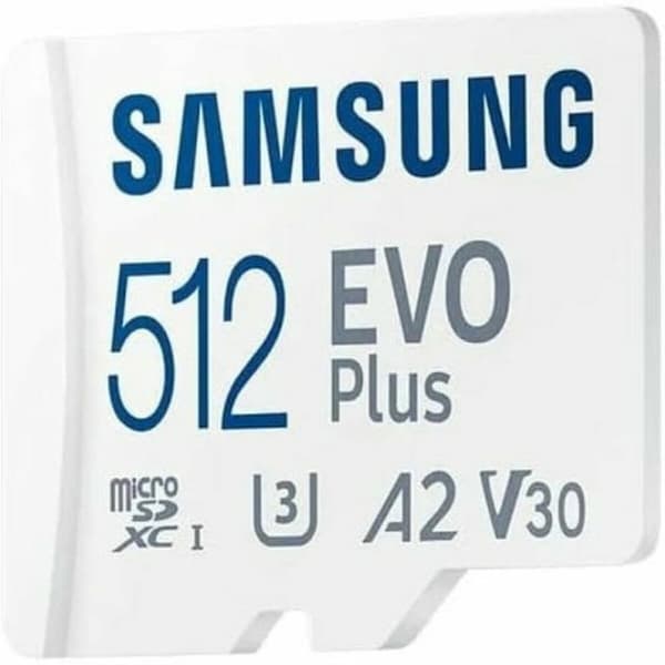 Micro-SD Minneskort med Adapter Samsung EVO Plus 2023 512 GB